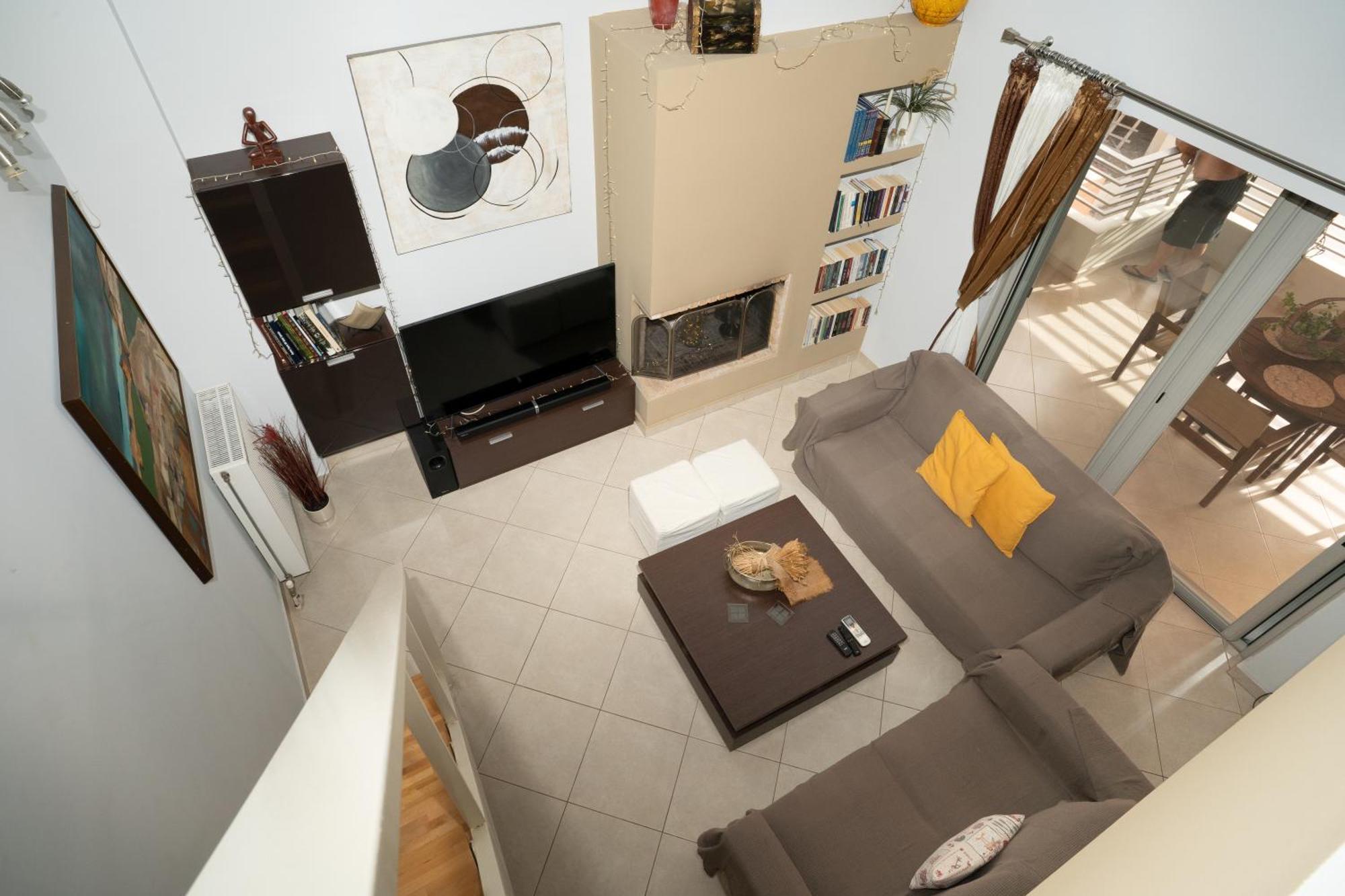 Maria'S Airport Apartment Koropí Kültér fotó